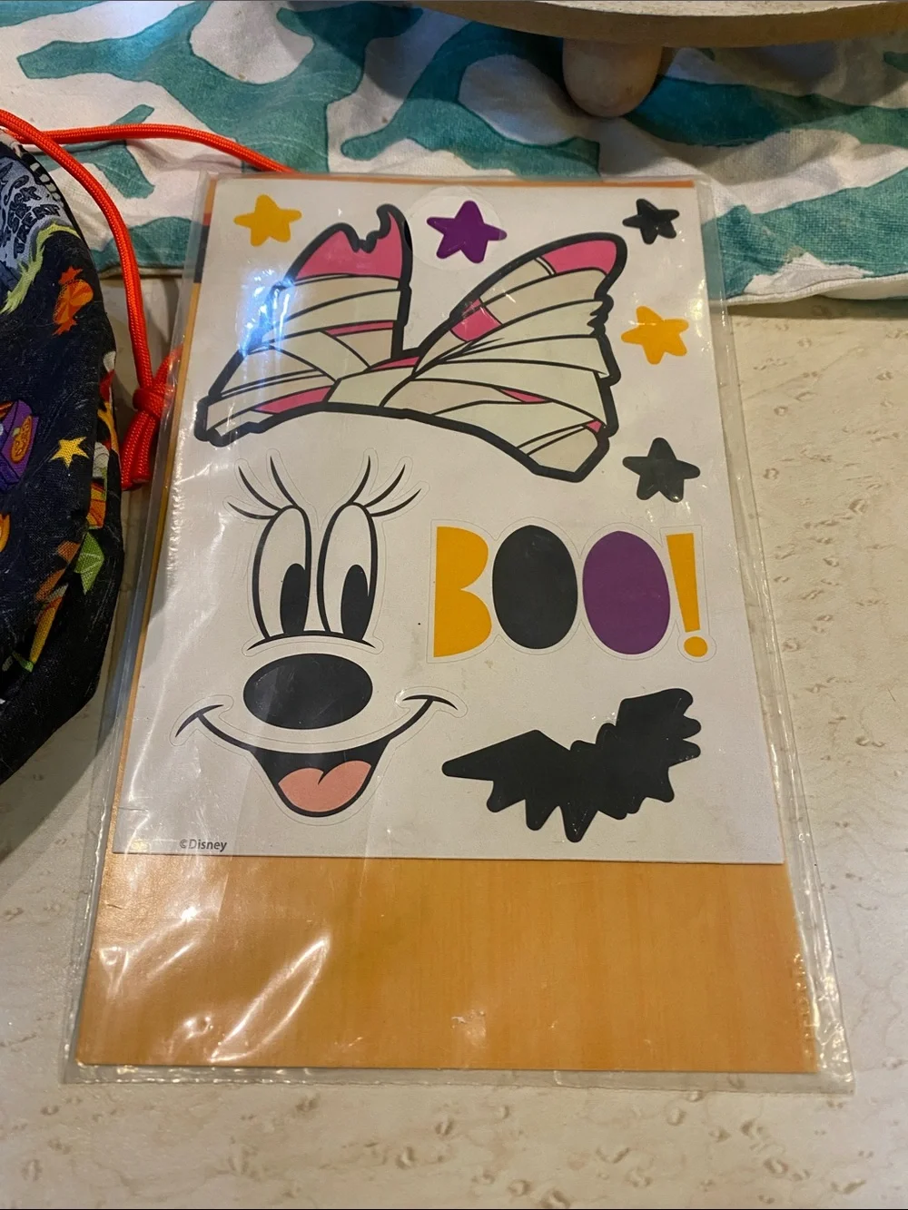 🎃 HOMEMADE DISNEY CANDY BAG AND PUMPKIN STICKERS 🎃